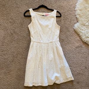 Lilly Pulitzer White lace dress